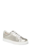 Topshop Cabo Low Top Sneaker In Silver