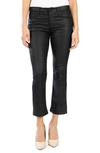 Kut From The Kloth Kelsey Crop Kick Flare Jeans In Black