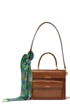 Marc Jacobs The Uptown Leather Shoulder Bag In Brown