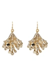 ALEXIS BITTAR ARTICULATED WIRE DROP EARRINGS,AB94E025