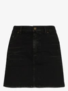 SAINT LAURENT CLASSIC DENIM MINI SKIRT,596998Y500A14577812