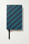 SMYTHSON PANAMA PRINTED TEXTURED-LEATHER NOTEBOOK