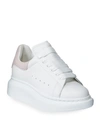 ALEXANDER MCQUEEN BOY'S OVERSIZED LEATHER SNEAKERS, TODDLER/KIDS,PROD148561272