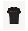 GIVENCHY Flocked-logo cotton-jersey T-shirt