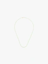 Gigi Clozeau 18k Yellow Gold And Green Beaded Necklace In 36 Green