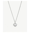 CHOPARD HAPPY DIAMONDS ICONS 18CT WHITE-GOLD AND DIAMOND PENDANT,542-10149-79A6111201