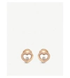 CHOPARD HAPPY DIAMONDS ICONS 18CT ROSE-GOLD AND DIAMOND EARRINGS,542-10149-83A0545001