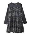 MERLETTE Soliman Embroidered Dress in Black