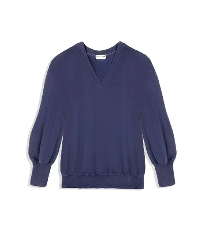 Apiece Apart Napoli Sweatshirt In Navy In Blue