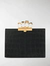 ALEXANDER MCQUEEN FOUR RING CLUTCH BAG,13796260