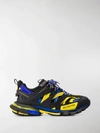 Balenciaga Track Mesh Running Sneakers In Black