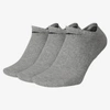 Nike Everyday Cushioned Training No-show Socks (3 Pairs) In Grey
