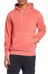 OFFICINE GENERALE OLIVER PIGMENT DYED HOODED SWEATSHIRT,S20MSWT031PRE