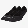 Nike 3-pack No-show Socks In Black