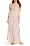 Tiare Hawaii Hollie Cover-up Maxi Dress In Sleet Blush