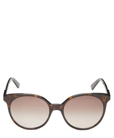 Gucci Slim Round-frame Acetate Sunglasses In Brown