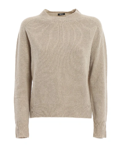 Aspesi Wool Sweater In Neutrals