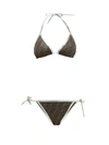 FENDI Ff-Logo Triangle Bikini,D5909D75-933D-EA5A-4F07-B69312C4474C