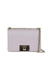 FURLA FURLA MIMI 'S SHOULDER BAG IN BEIGE COLOR LEATHER,1031801-1