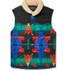 POLO RALPH LAUREN FAUX SHEARLING-TRIMMED QUILTED PRINTED SHELL GILET,48699790-D44B-6980-8E81-619DC1456CD8