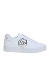 Philipp Plein Sneakers Lo-top In Nappa Color White