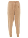 BURBERRY CASHMERE-BLEND TRACK PANTS,6492463B-A648-5B76-0FB9-D16B7A697640