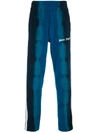 Palm Angels Tie-dye Effect Track Pants In Black