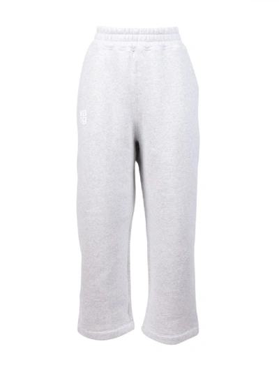 Alexander Wang T Wide Leg Track Trousers In White
