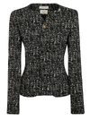 BOTTEGA VENETA COMPACT JACQUARD TWEED JACKET,11187854