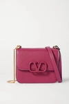 VALENTINO GARAVANI GARAVANI VSLING SMALL TEXTURED-LEATHER SHOULDER BAG