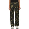 Carhartt Green & Brown Camouflage Cargo Pants