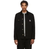 Carhartt Aged Canvas Michigan Chore Coat In Black