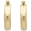 LAURA LOMBARDI LAURA LOMBARDI GOLD MINI BAND EARRINGS