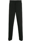 Soulland Pino Straight-leg Trousers In Black