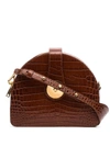 Complet Midge Croc-effect Leather Cross Body Bag In Brown