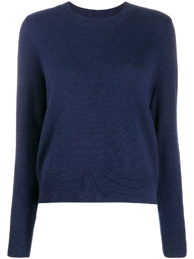 Tommy Hilfiger Colour Block Jumper In Blue