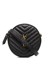 SAINT LAURENT VINYLE CROSSBODY BAG