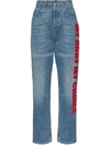 GUCCI 'MY BODY MY CHOICE' JEANS