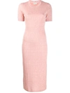 FENDI FF MOTIF KNITTED DRESS