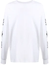 Sasquatchfabrix Back Graphic Print T-shirt In White