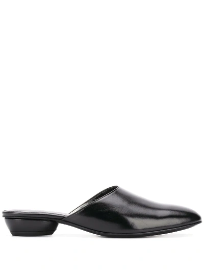 Dorateymur Plain House Slipper Mules In Black