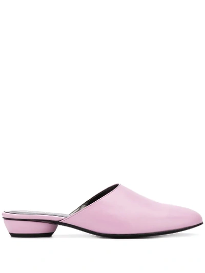 Dorateymur Plain House Slipper Mules In Pink