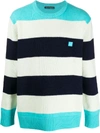 ACNE STUDIOS OVERSIZED STRIPED JUMPER