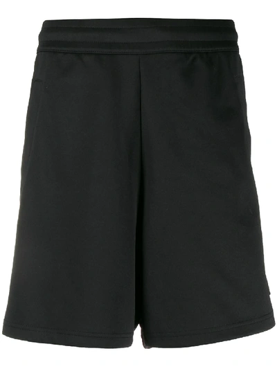 Acne Studios Panelled Track Shorts In Black