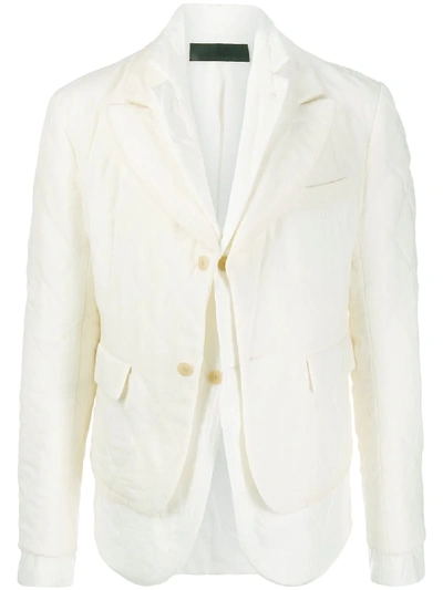 Haider Ackermann Double-layered Blazer In White