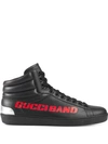 GUCCI ACE GUCCI BAND HIGH-TOP SNEAKER