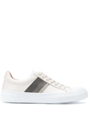 Fabiana Filippi Embellished Low-top Sneakers In Silver