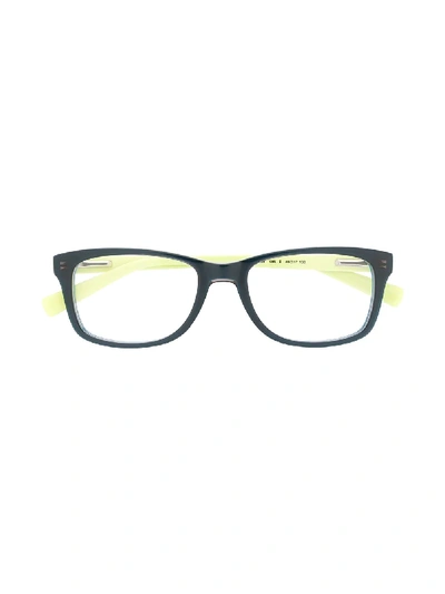 Nike Square Shaped Glasses In Blue