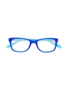 Nike Square Shaped Glasses In Blue