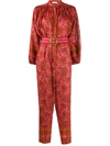 ZIMMERMANN EDIE PAISLEY-PRINT COTTON JUMPSUIT